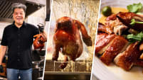 $15K ‘Oil Shower Chicken Machine’ Cooks Birds To Juicy Shiokness At New Chicken Rice Stall