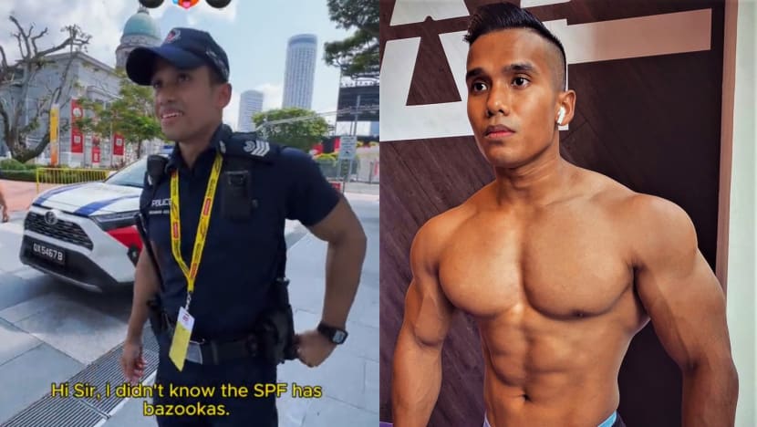 Hunky S'porean Police Officer In SPF Video Is Also A Pro Bodybuilder Hunky S'porean Police Officer In SPF Video Is Also A Pro Bodybuilder