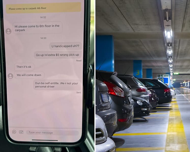 #trending: Rude driver or entitled passenger? Dispute over pick-up from 6th floor car park splits netizens