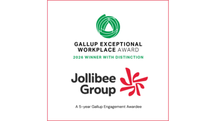 Jollibee Group Earns Gallup’s Highest Workplace Honor, Wins Engagement Award for Fifth Year