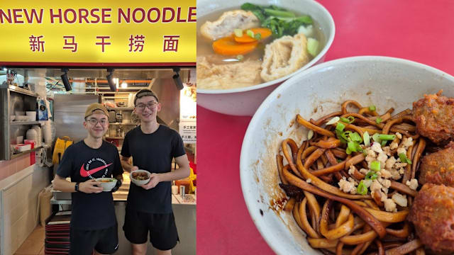 85岁老婆婆传授将失传秘方，美食博主兄弟开档售卖客家酿豆腐、黑酱干捞面！