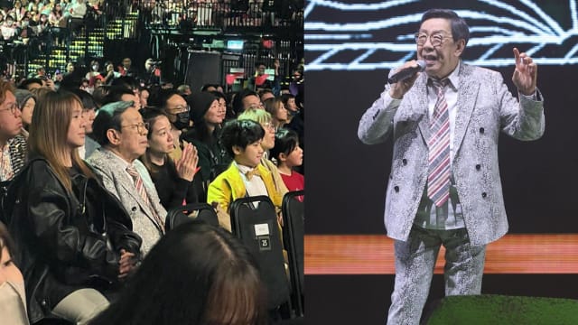 91岁胡枫出席颁奖礼，完全没显疲态，多个绅士举动被网赞爆！