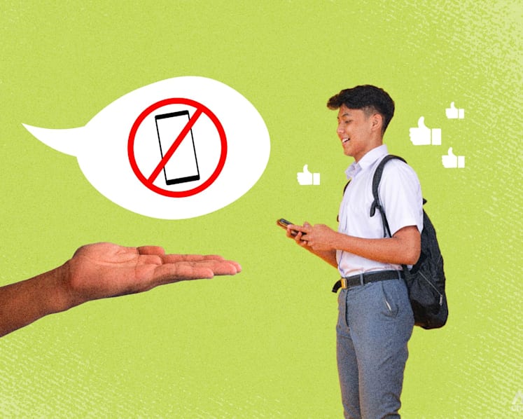 My 13-year-old son uses a Nokia. Here's why I support the school phone ban