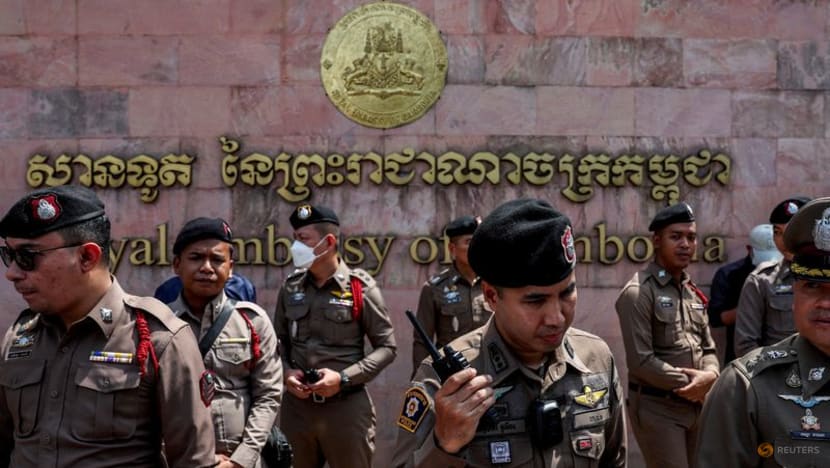 Thailand and Cambodia reinforcing troops on disputed border after May skirmish, Thai minister says Thailand and Cambodia reinforcing troops on disputed border after May skirmish, Thai minister says