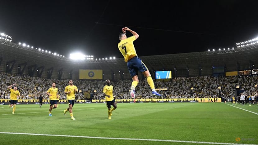 Ronaldo scores twice on return as Al Nassr thumps Al Najma