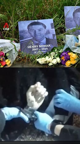 Bodycam footage shows UK police handcuffing dying stabbing victim Henry Nowak