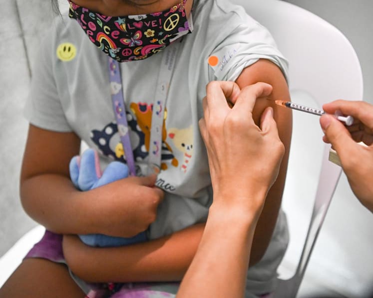 100,000 children aged 5 to 11 have received first COVID-19 vaccine jab; second doses from Monday
