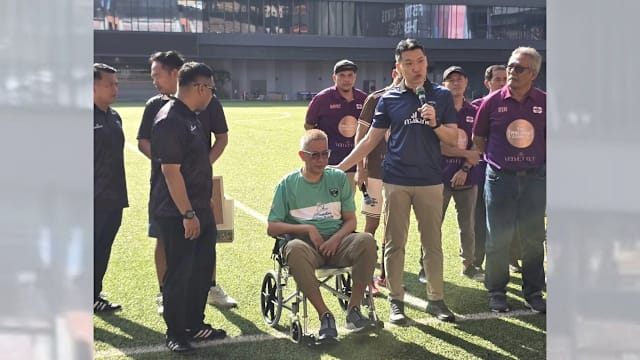 雄狮队前门将中风 梁振伟呼吁公众伸出援手