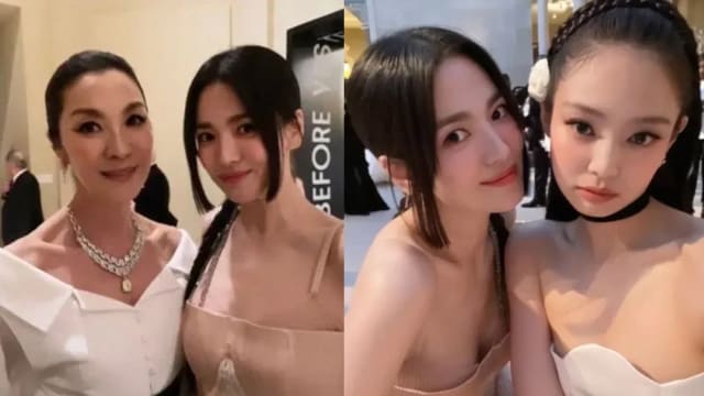 宋慧乔MET Gala贴脸合照Jennie　15年后再同框杨紫琼！