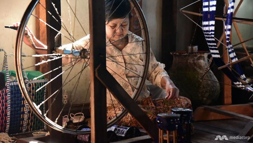 From lotus pond to high fashion: Myanmar weaves legacy of exquisite fabric