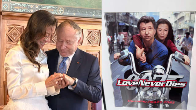 杨紫琼晒搞怪婚照　分享结婚喜悦！