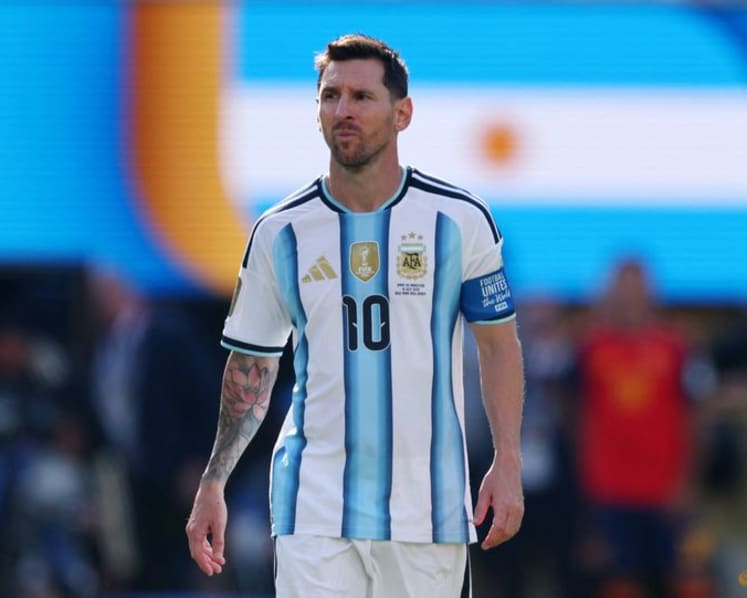 Argentina's Messi ends international career