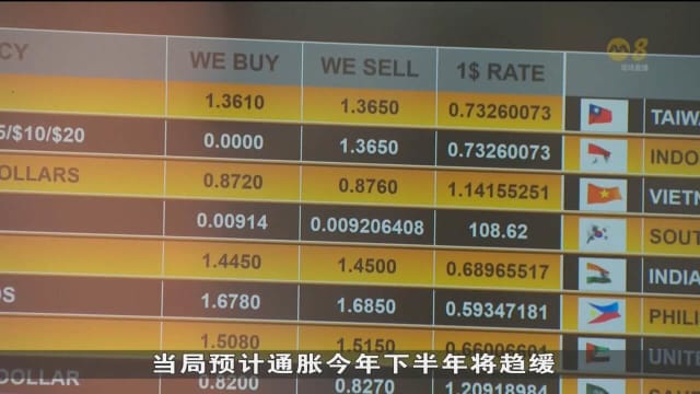 经济分析：商品与服务价格将继续上扬 维持新元升值步伐