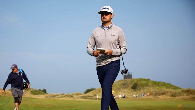 Australian Herbert moves top of Open leaderboard with birdie blitz
