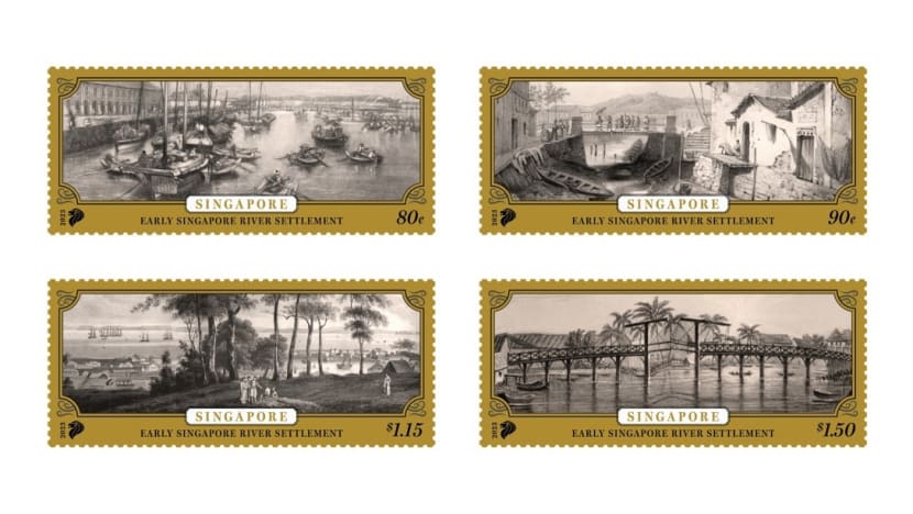 SingPost, NLB launch new stamps featuring historical images of the Singapore River SingPost, NLB launch new stamps featuring historical images of the Singapore River