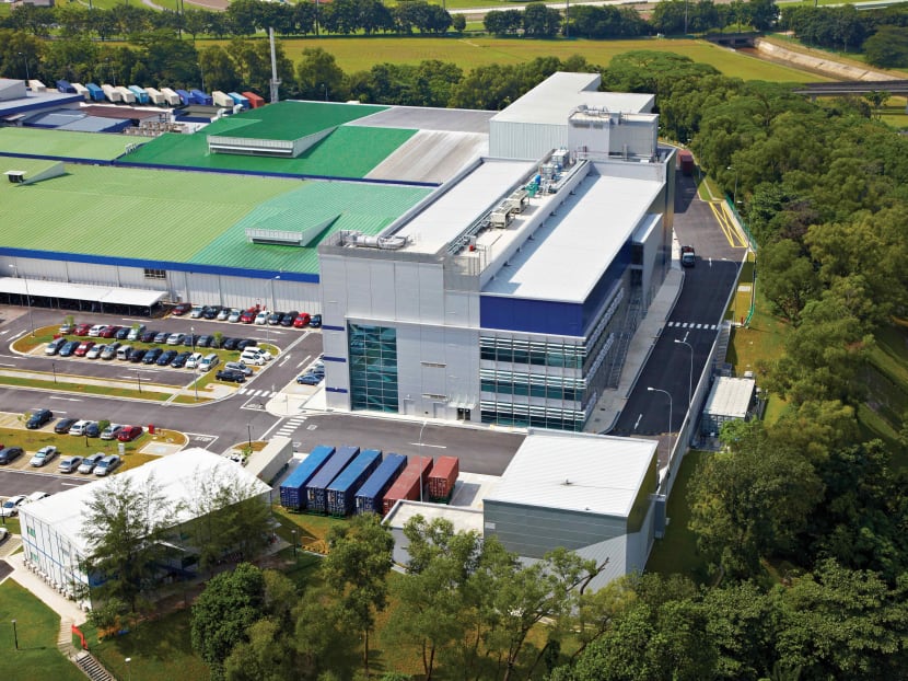 Baxter’s new facility at Woodlands Industrial Park is its first biologics plant in Asia. 
Photo: BAXTER