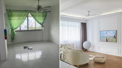 Before & After: A 32-Year-Old Resale Flat Transformed Into A Modern Luxe Home That Looks Like A Brand-New Condo