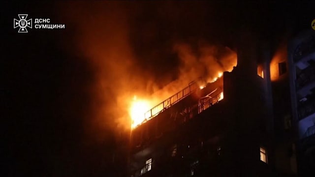 俄军夜袭近290无人机多被拦截 美国代表团将访基辅磋商