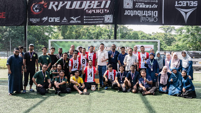 Kejohanan futsal amal Rumah Kebajikan Muhammadiyah kumpul S$17,000