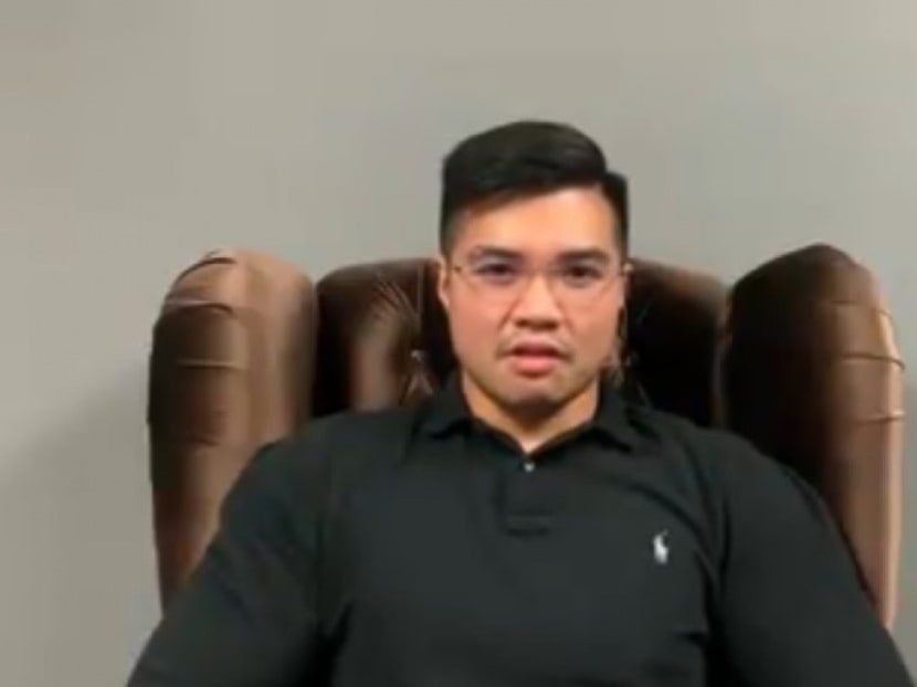 Mr Haziq Abdullah Abdul Aziz released a 33 sec clip on Wednesday (June 12) in which he claims to have had sex with a Malaysian minister.