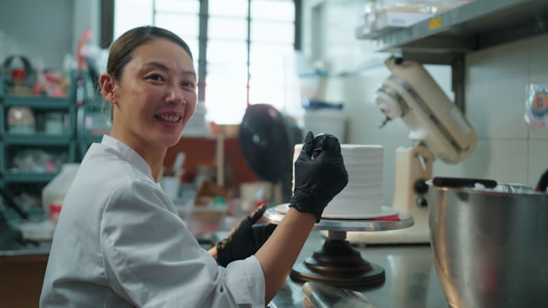 I secretly learnt to bake to support my husband's neighbourhood bakery