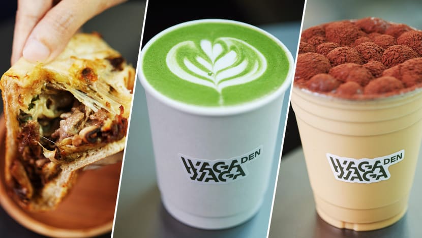 Yummy Wagyu Sandwich, Matcha Latte & Warabi Mochi At Futuristic Japanese Teahouse