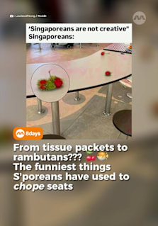 A bunch of rambutans being used to chope seats at a hawker centre has amused Singaporeans online—but it’s far from the strangest thing we’ve seen. From Pikachu plush toys and luxury Chanel bags, here’s a look back at some of the funnies items people have used to reserve a seat in Singapore 🍒⚡️ #8dayssg #8dayssgtrending #chope #sgtiktok #sgviral