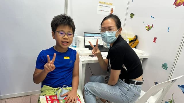 从下周起 一些孩童无需预约就可前去接种冠病疫苗