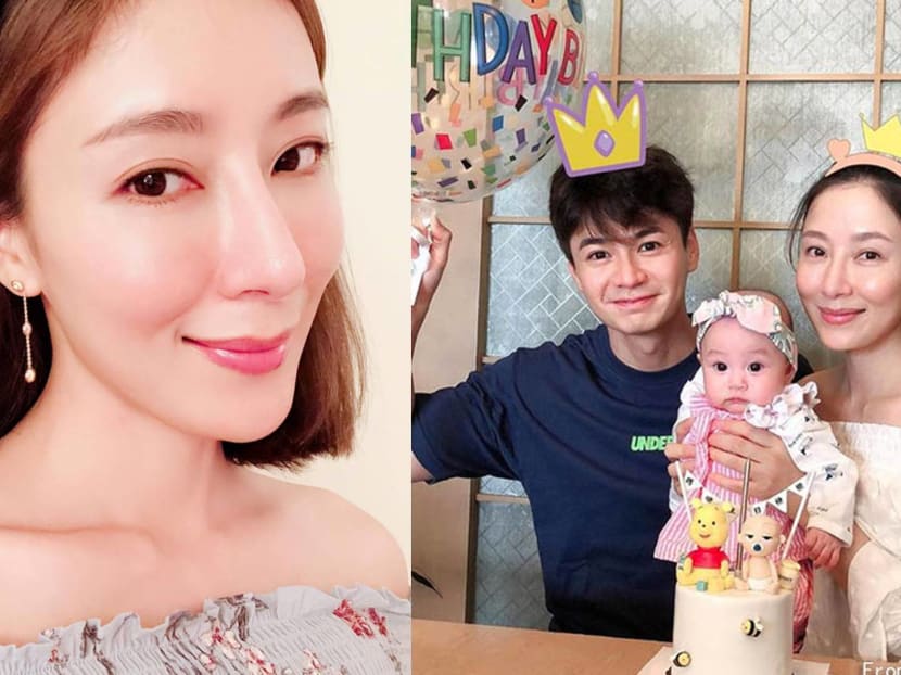 She has said that she and Him will be leaving Hongkong for work soon.