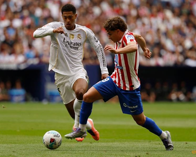 Alvarez double sparks Atletico comeback to stun leaders Real Madrid 5-2​