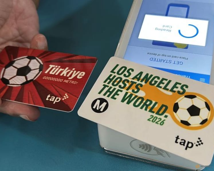 Fans in car-centric LA embracing buses and trains for World Cup