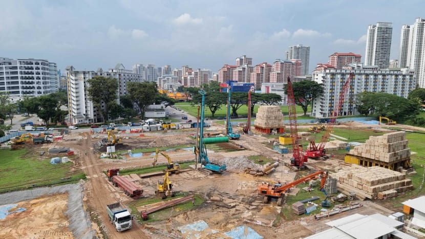 New BTO flats under construction at Sin Ming, first project in area in more than 30 years 