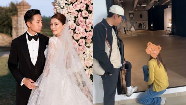 吴千语路边帮丈夫擦鞋照片曝光！网友：小心回家跪洗衣板