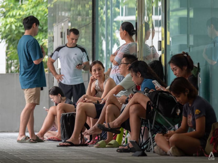Taylor Swift fans start queuing at SingPost outlets more than 24 hours before general ticket sales start Taylor Swift fans start queuing at SingPost outlets more than 24 hours before general ticket sales start