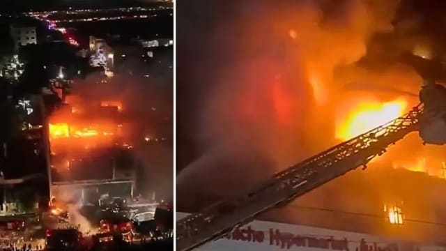 伊拉克一家大型超市失火 至少60死11人失踪