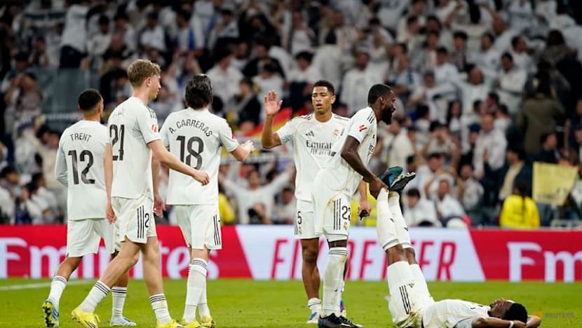Vinicius strikes twice as Real Madrid edge Atletico 3-2 in pulsating derby