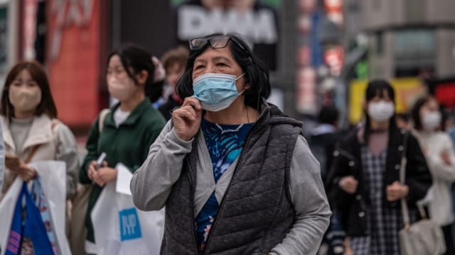 日本除了流感 NTM肺病患者也逐年增