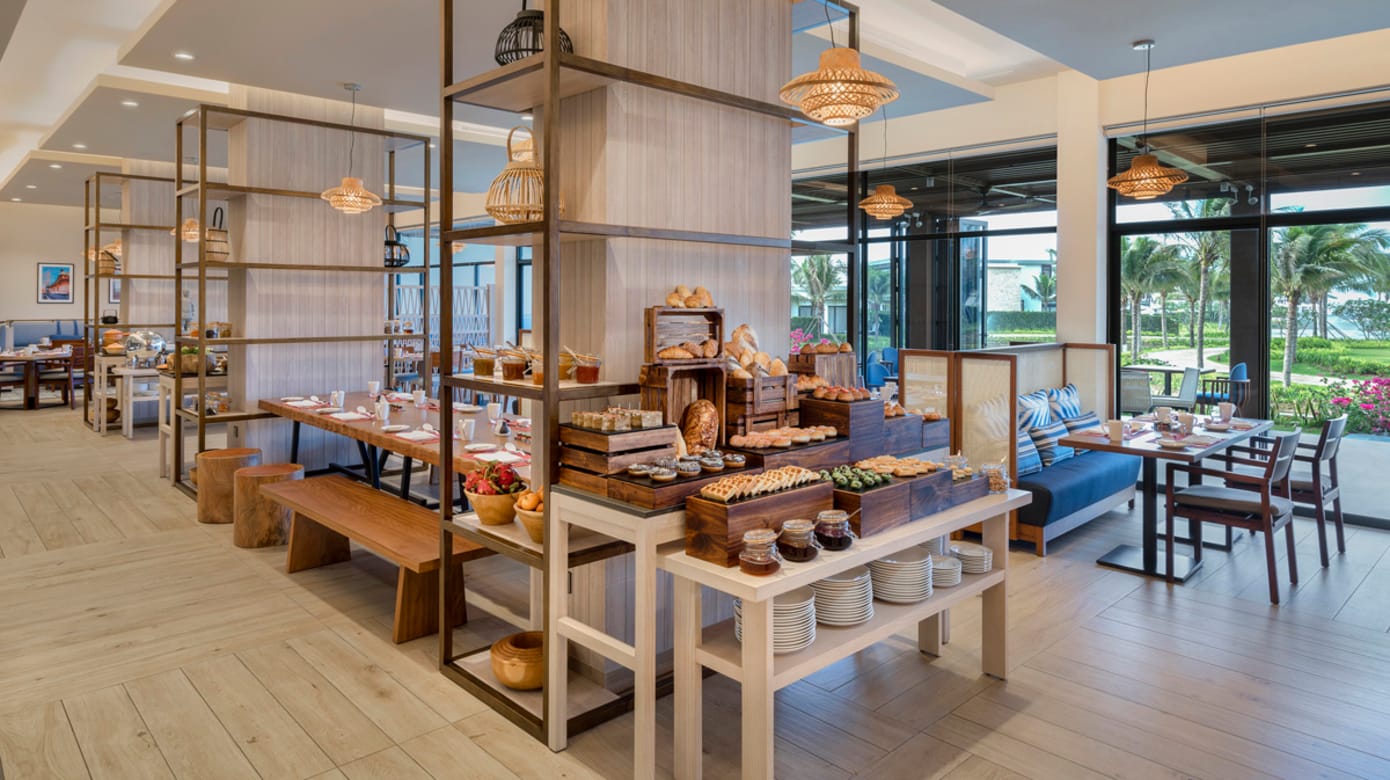 主餐厅Sasa（图：Meliá Ho Tram Beach Resort）