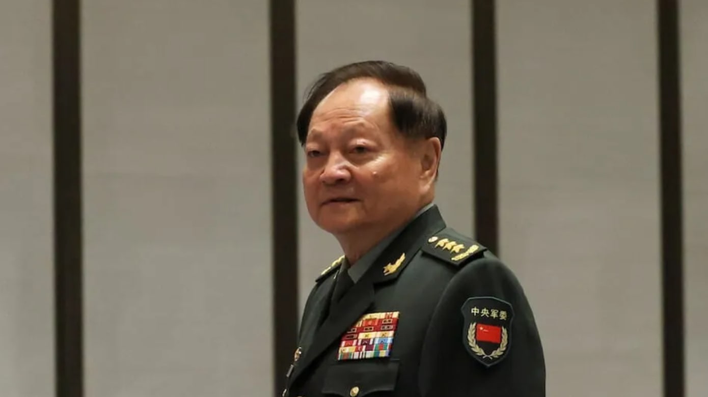 中国全国人大常委会免去张又侠军委副主席职务