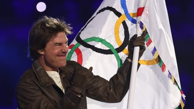 为2024巴黎奥运闭幕搏命跳伞　Tom Cruise酬劳曝光