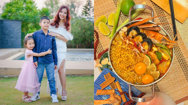 经历2段婚姻，泰籍单亲妈妈开餐厅，自立养活一对子女
