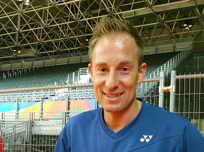 Former Denmark badminton star Peter Gade is now the coach of the France badminton team. Photo: Low Lin Fhoong/TODAY