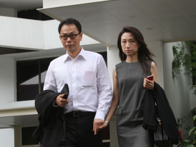 Former CNB chief Ng Boon Gay and his wife Yap Yen Yen. Photo by OOI BOON KEONG.