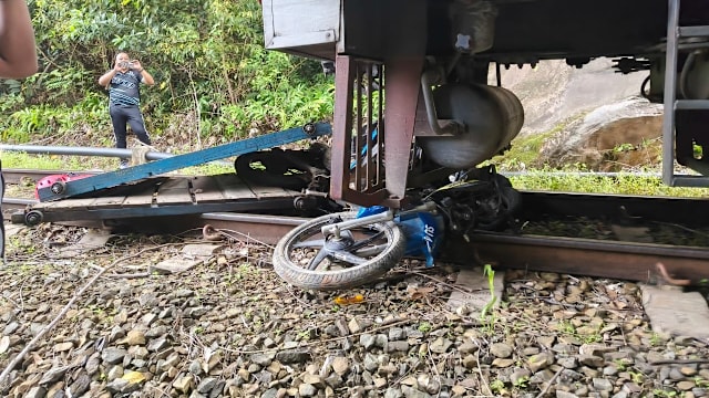 沙巴列车煞车失灵 六青年拦车救人