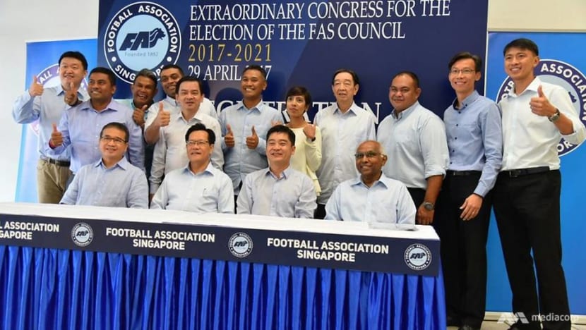Football: Lim Kia Tong elected as new FAS president Football: Lim Kia Tong elected as new FAS president