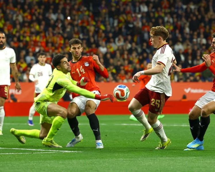 Toothless Spain held to 0-0 draw by Egypt in friendly