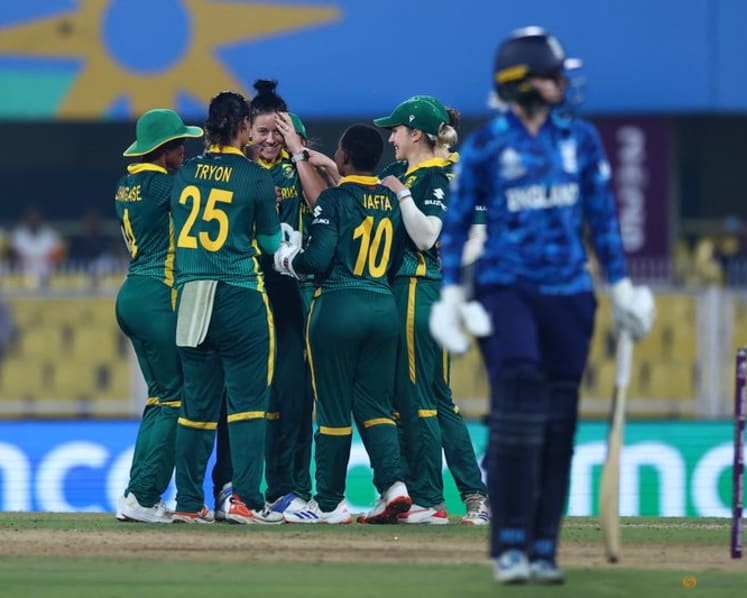 S Africa humble England to reach World Cup final after Wolvaardt and Kapp heroics