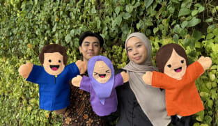 Boneka tangan teman Karya Kulture lestarikan seni budaya SG