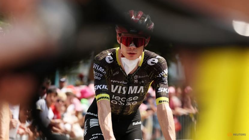 Two-time champion Vingegaard abandons Tour de France after stage 15 crash