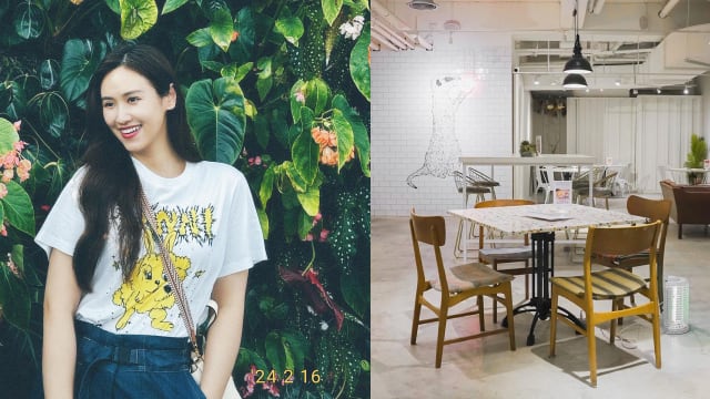 吴姗儒咖啡厅爆事故　2名黑衣人拿球棒进店内乱砸